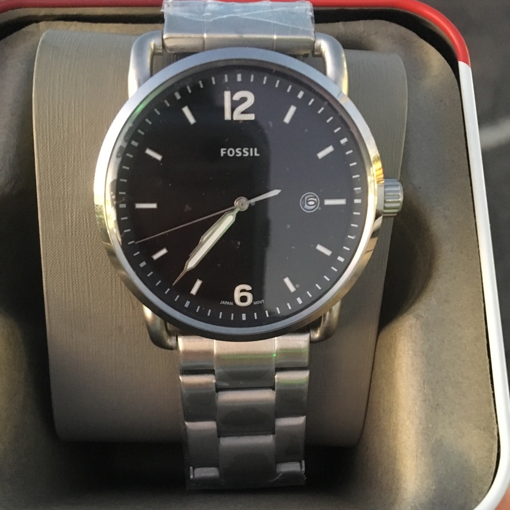Fossil Watch: men’s stainless steel